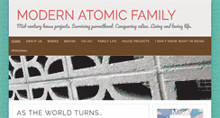 Desktop Screenshot of modernatomicfamily.com